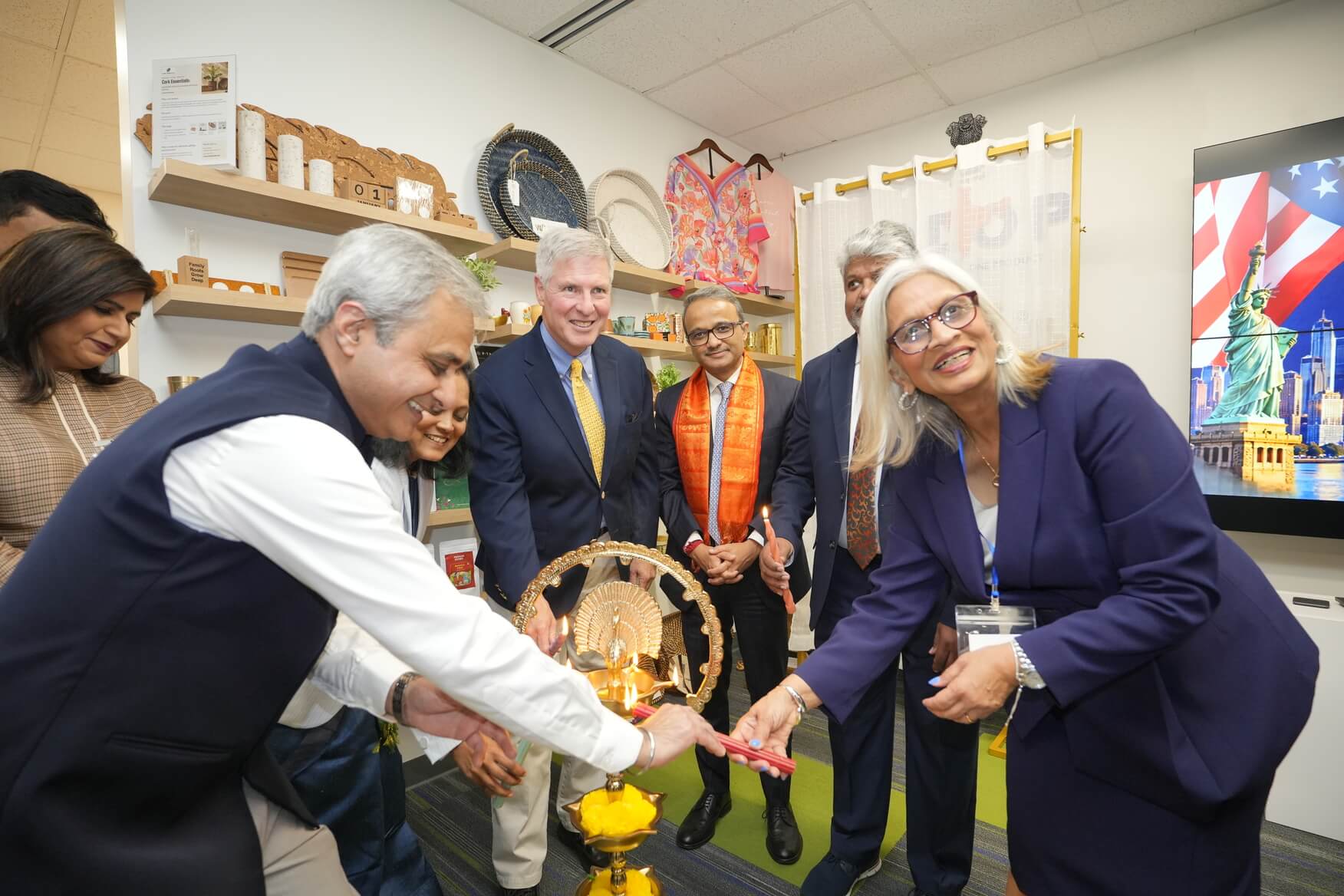 Official Launch of the U.S.–India Collaborative Corridor (USICC) in New Jersey

