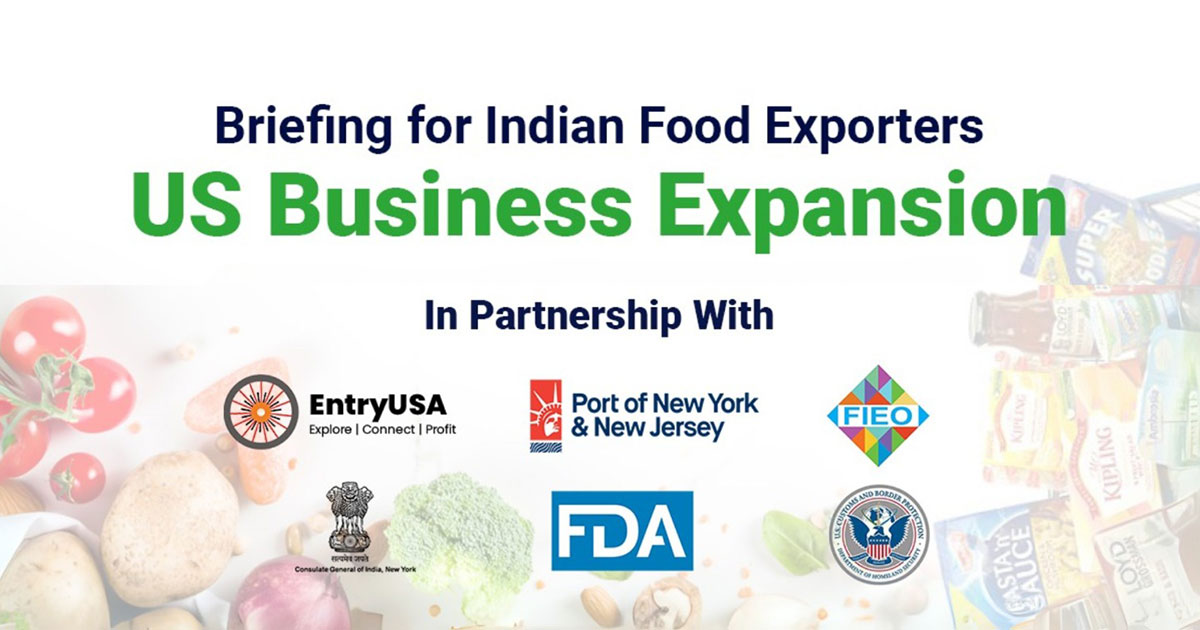 Briefing for Indian Food Exporters