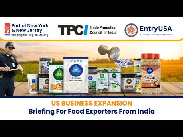 Briefing for Food Exporters from India